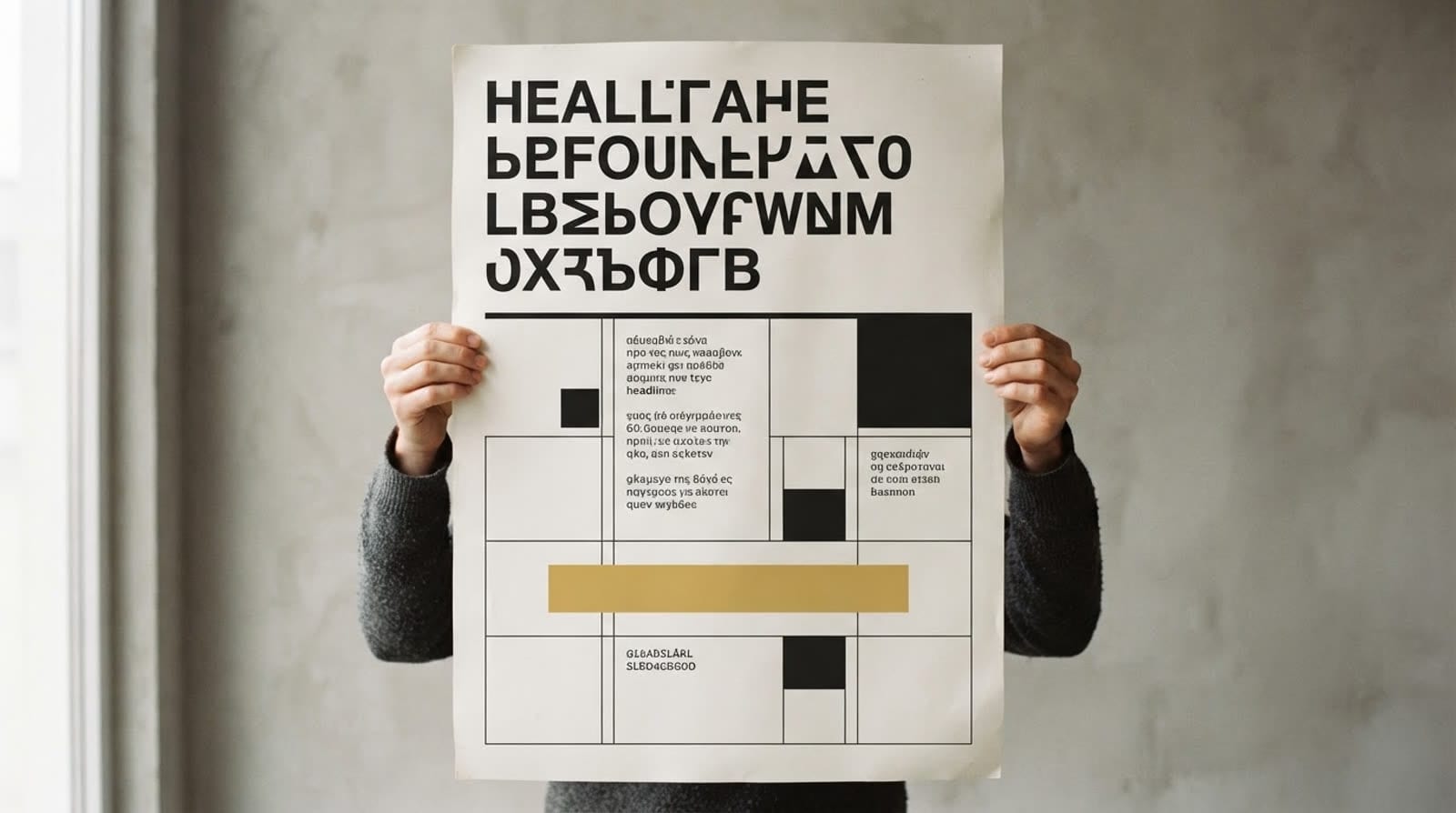 Кириллица в крупном наборе